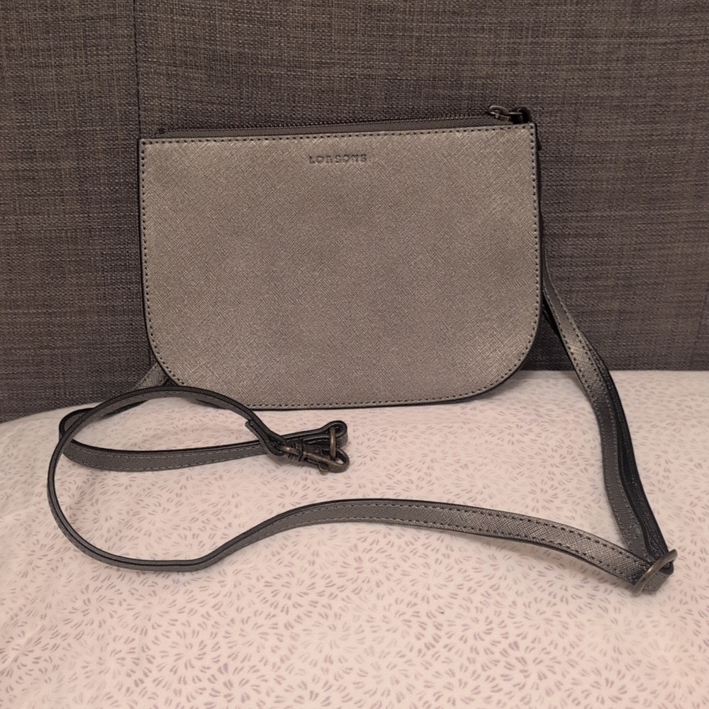 Lo & Sons Waverley 2 Graphite Saffiano